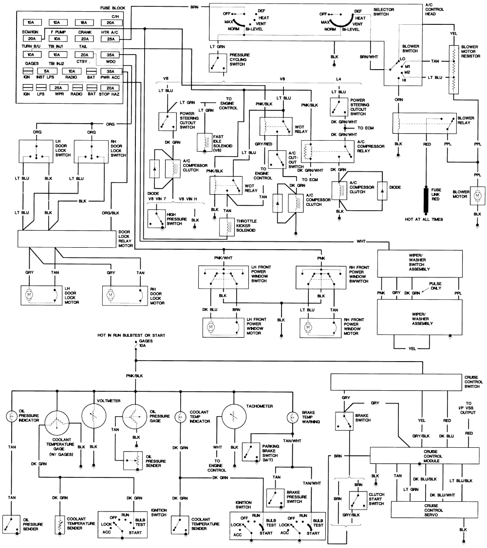 [DIAGRAM] Ac Wiring Diagram For A 1995 Camaro Z28 FULL Version HD