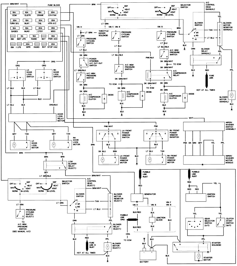 Dash Plug Wiring Diagram Team Camaro Tech