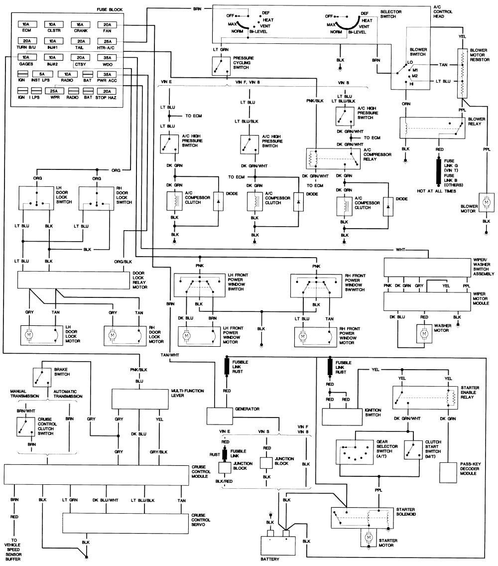 How To Disable Vats Third Generation F Body Message Boards