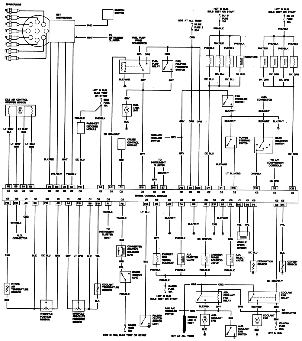 1992 Camaro Rs - 305 Tbi To 91 U0026 39  350 Tpi