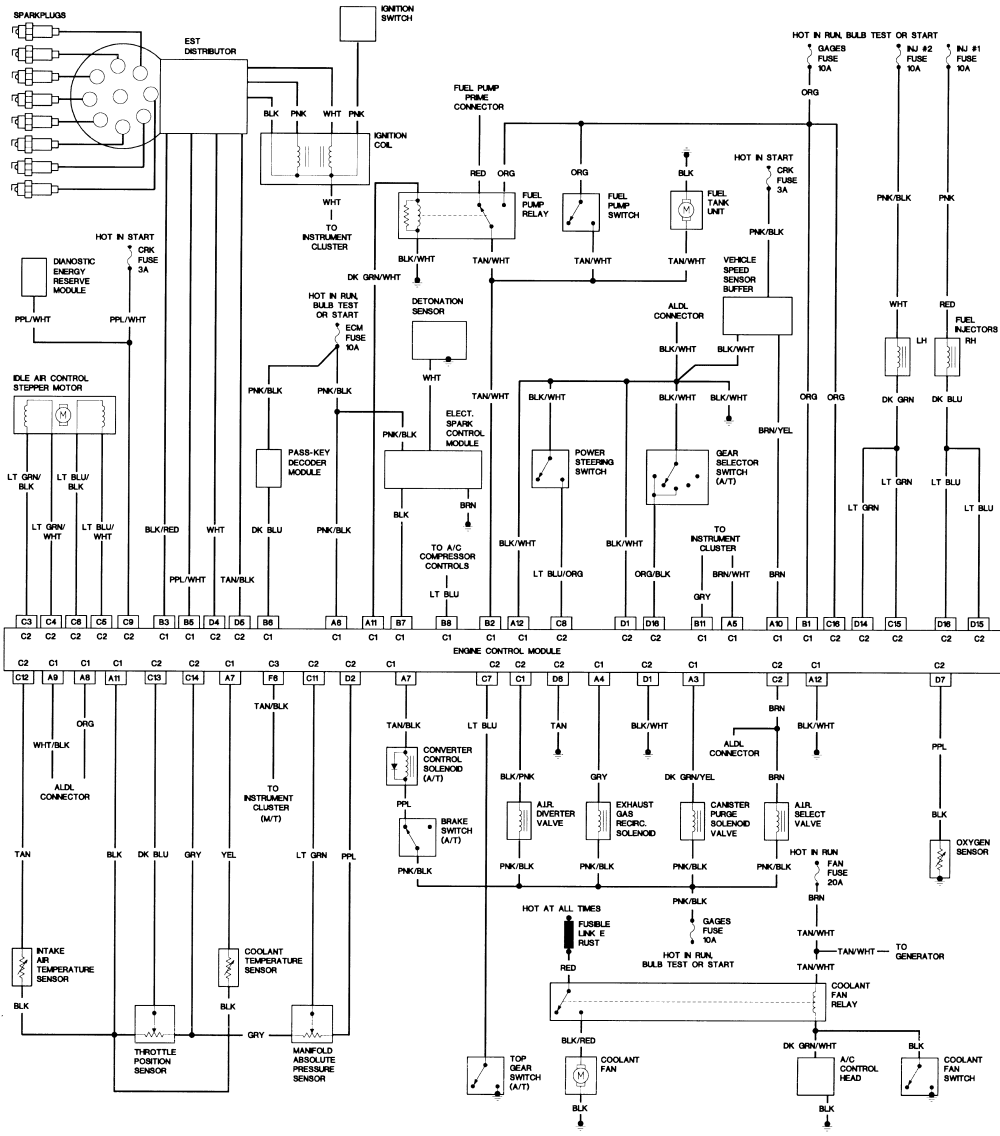 AustinThirdGen.Org 1987 chevy truck fuel pump wiring diagram free picture 