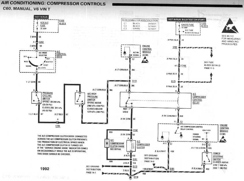 diagram_1992_air_conditioning_compressor_controls_C60_manual_V6_vinT