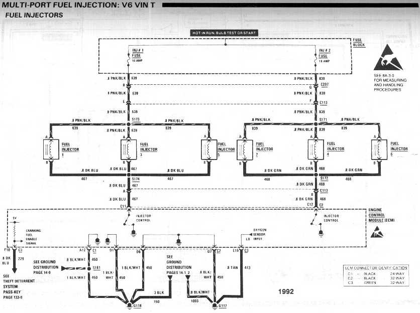 diagram_1992_multi-port_fuel_injection_V6_vinT_fuel_injectors